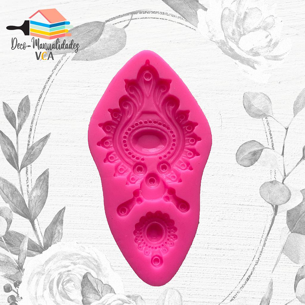 Molde Silicona - Talisman (10,6 X 5,5cm)