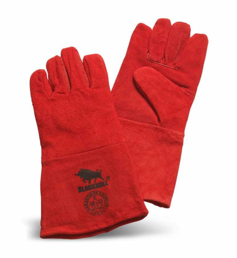 Guante Soldador Black Bull Rojo