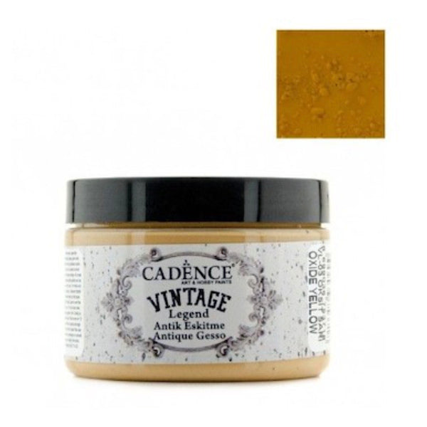 Pintura Vintage Legend Amarillo Oxido - Cadence (150ml)