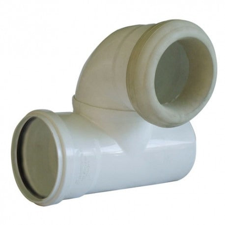 Esquin Der Codo Wc 110 C/Soque (Blanco - Vinilit)