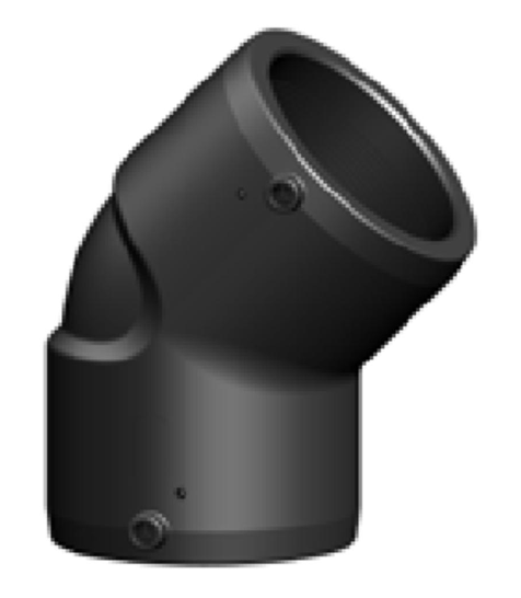 Codo Ef Hdpe 110x45° Pn16 (Era)
