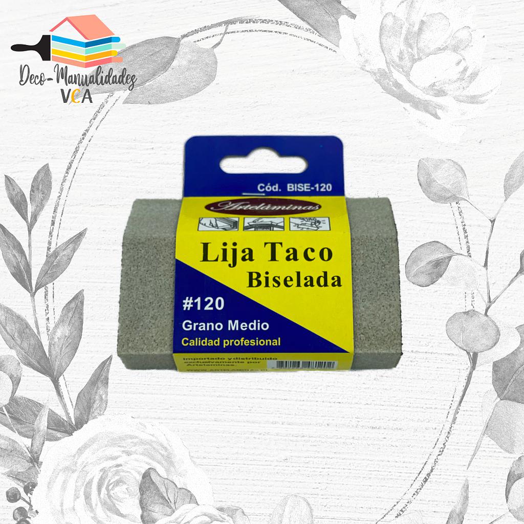 Lija Taco Biselada - Grano Medio #120