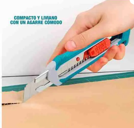 Cuchillo Cartonero Pro SK5 18x100Mm Pulsador THT511815 - Total
