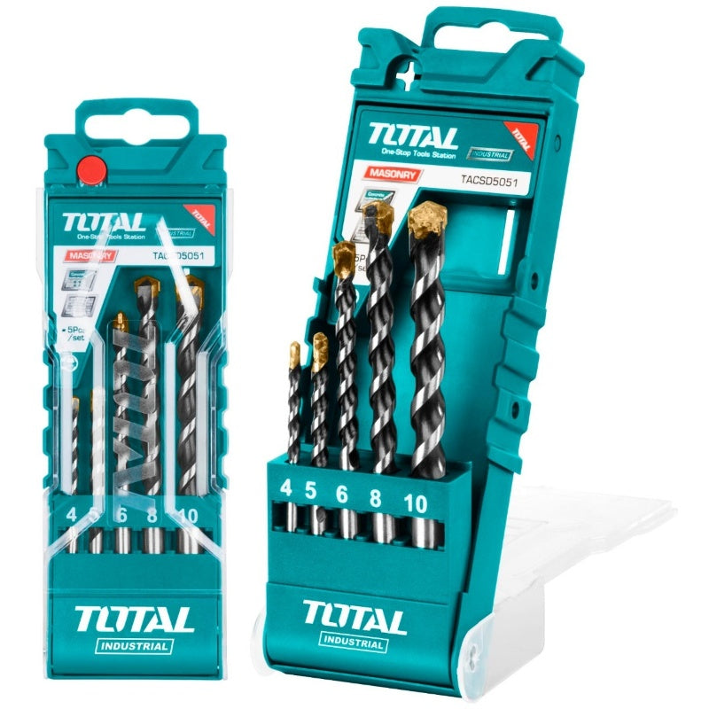 Juego Brocas Cemento 5 Piezas - Total