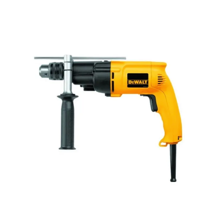 Taladro Percutor 13mm 700W |Incluye barra de profundidad . empuñadura y llave de mandril Dewalt DW508SK-B2C