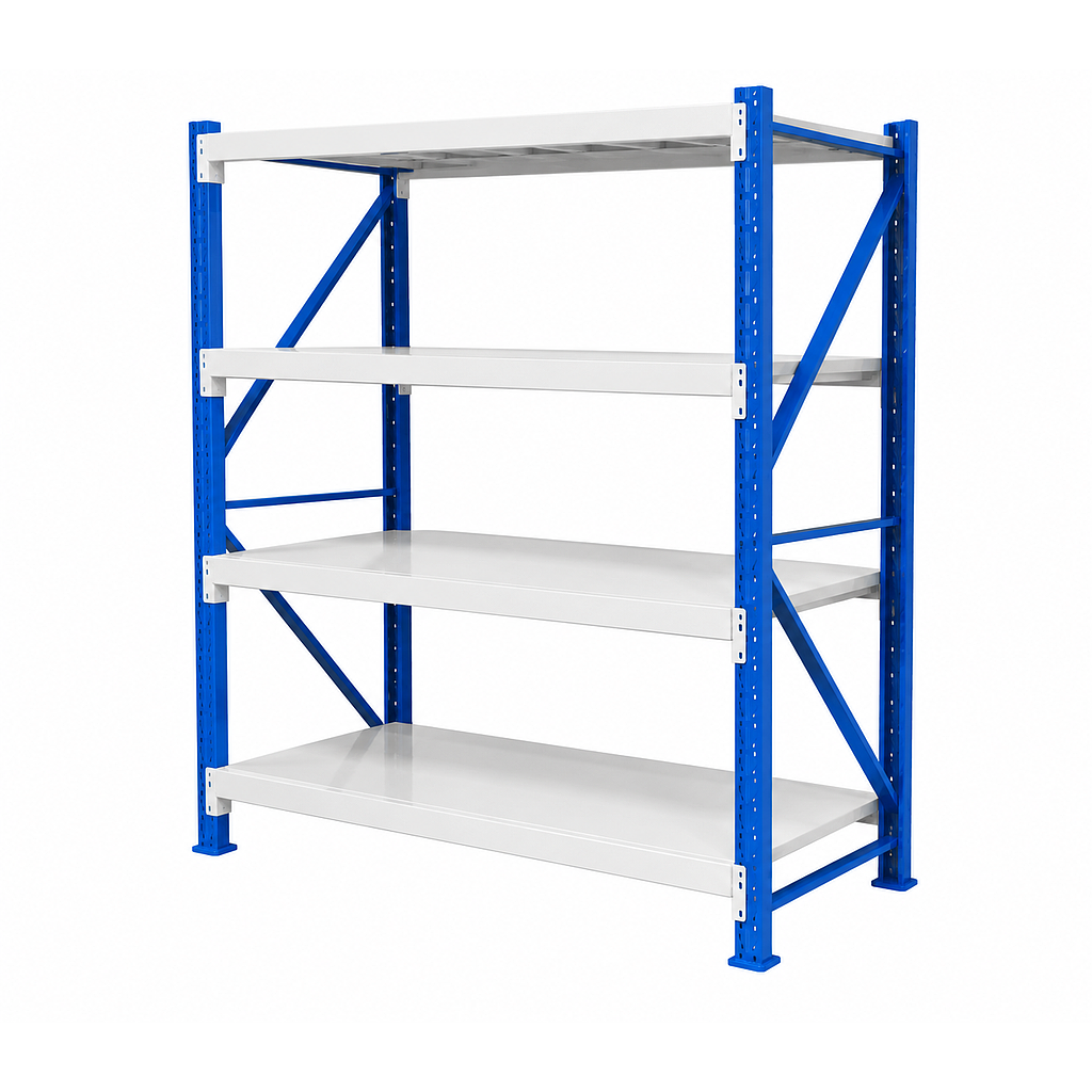 Estante Metalico Rack 200x200x60 (300kg/bandeja)