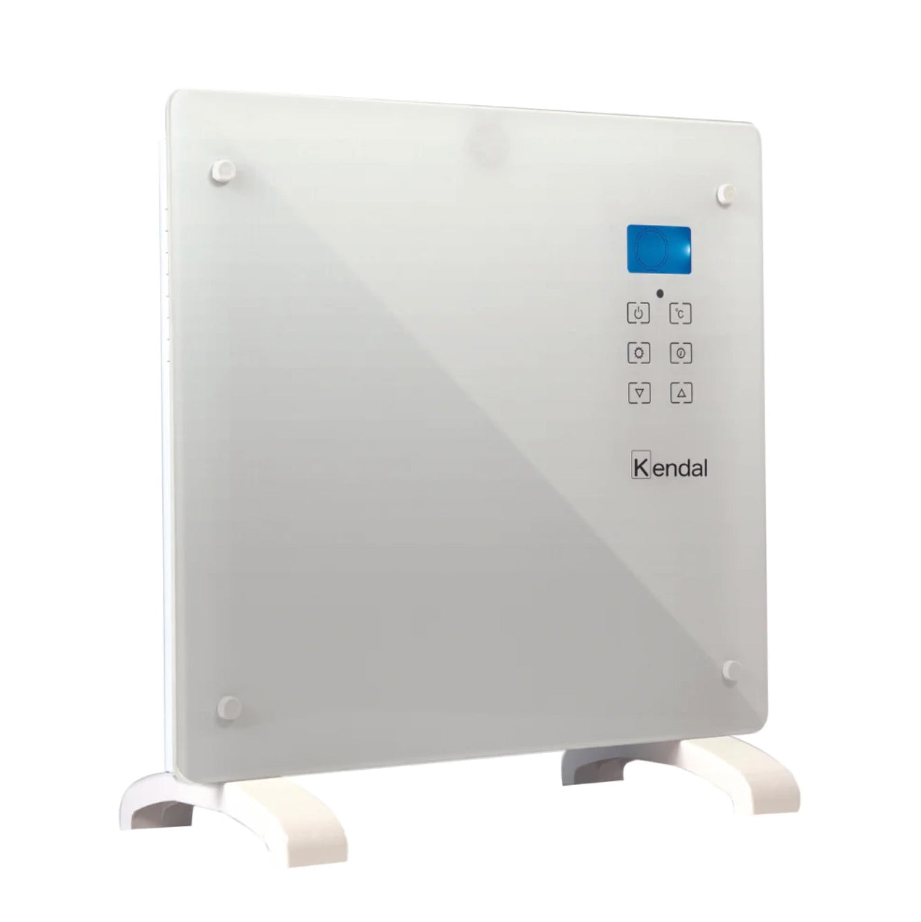 Estufa Panel Convector Vidrio Blanco Kendal Gh-10rm