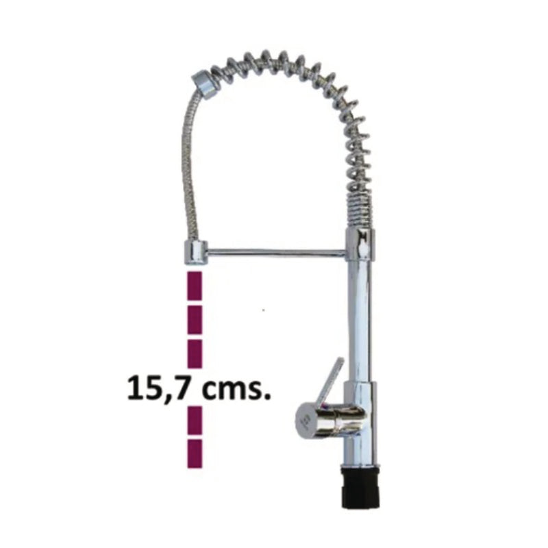 Llave Monomando Lavaplato Vertical Profesional