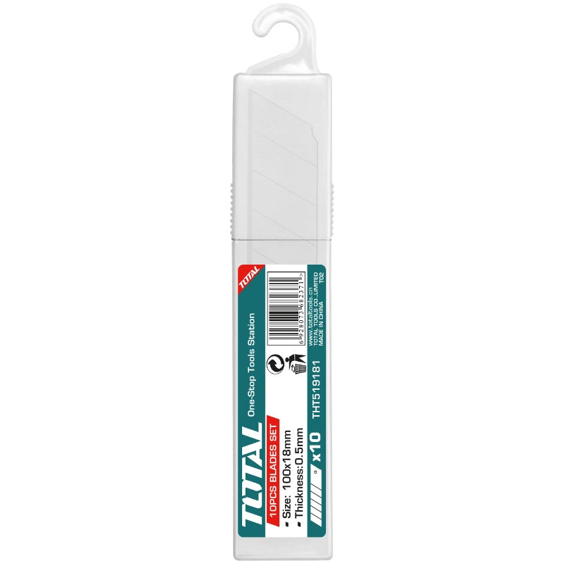 Set 10 Pcs Hoja Cuchillo Cartonero - Total