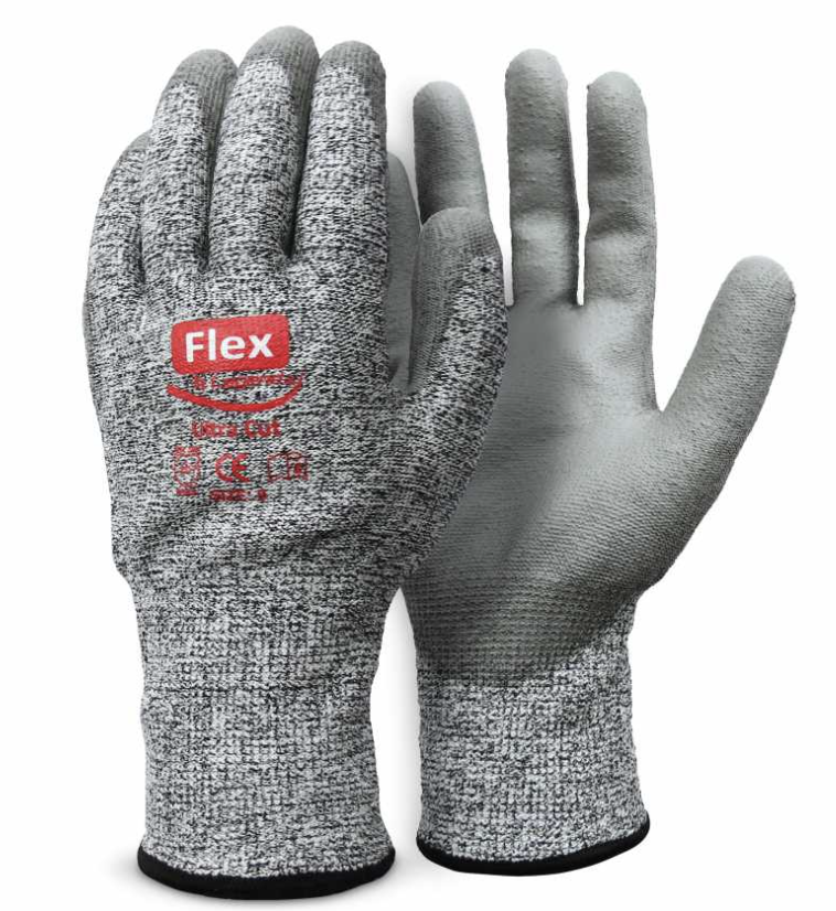 Guante Ultra Cut Flex By Legend Gris