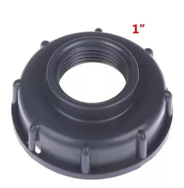 Tapa Adaptador Tanque Ibc S60x6 Con Salida De 1 Pulgada 32mm