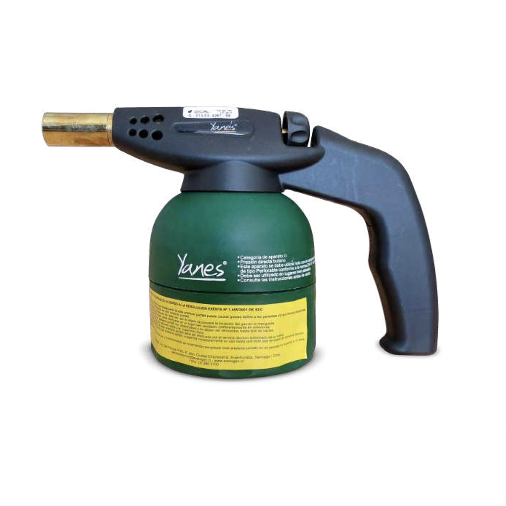 Soplete A Gas Yanes Plástico Model S/Chispero 160 Yanes
