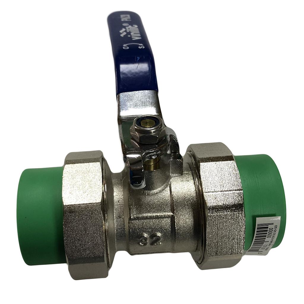 VÁLVULA Ppr Esférica 110 - Llave Tipo Bola (Verde - Era)