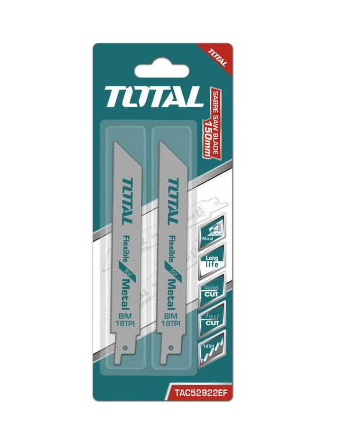 Set Hojas Sierra Sable Para Metal 2 Piezas - Total