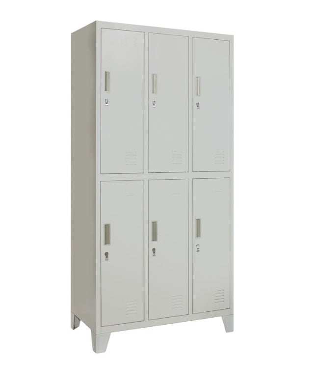 Locker 6 Puertas Doble
