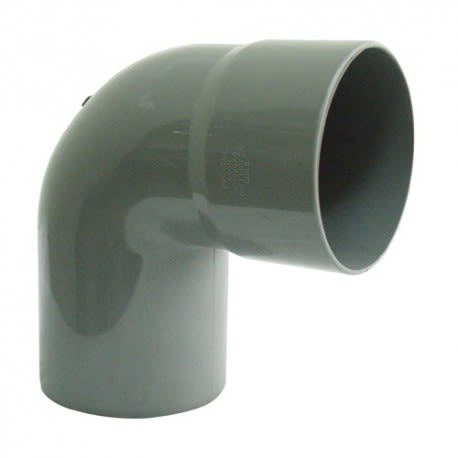Codo Pvc Sanitario 110x87.5 Gris (Hoffens)