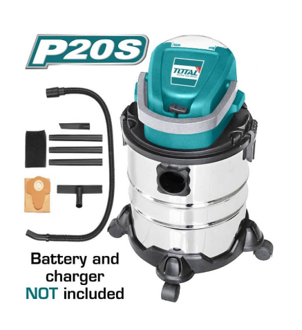 Aspiradora Industrial 20v S/B S/C