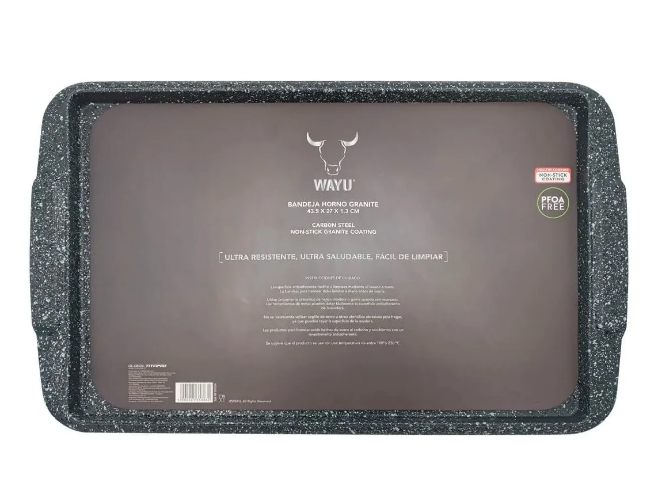 Bandeja Horno Antiadherente Granite Wayu