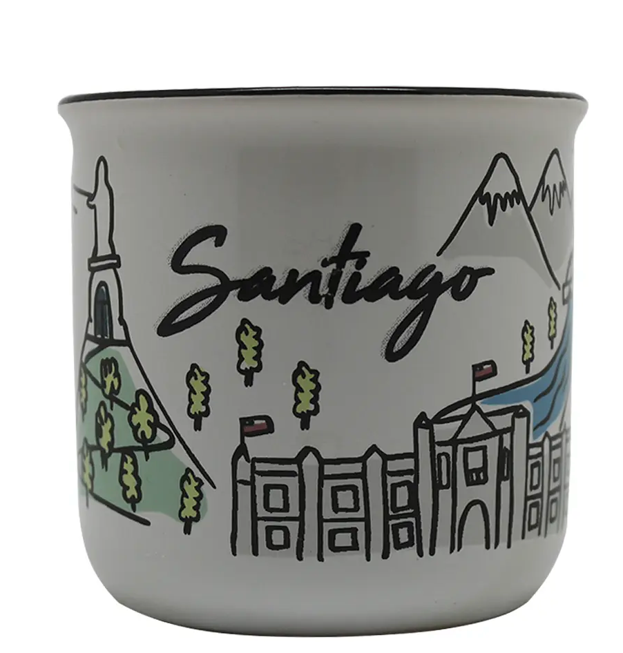 Tazon 12 Oz Vintage Chile Collection C/Caja Glasso