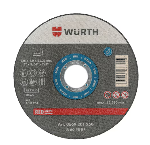 Disco De Corte Para Acero Azul 9 Pulgadas 230 mm - Wurth
