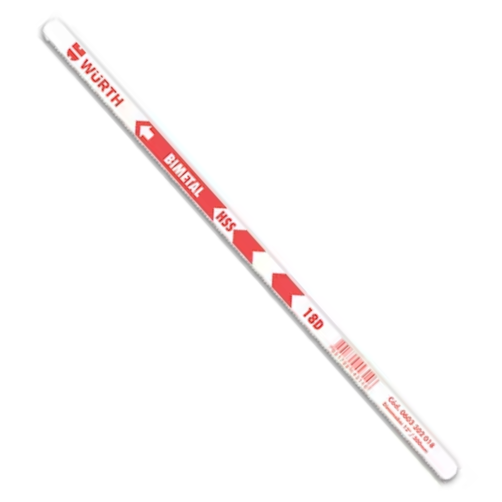 Hoja De Sierra 12" 24 Dientes Wurth Bimetal Hss