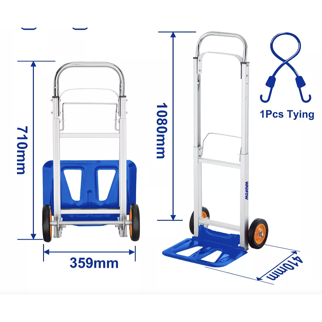 Carro de Carga Plegable Carga 90 Kg