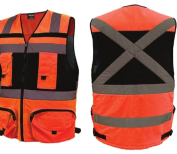 Chaleco Geologo Minero Naranjo/Amarillo XTR