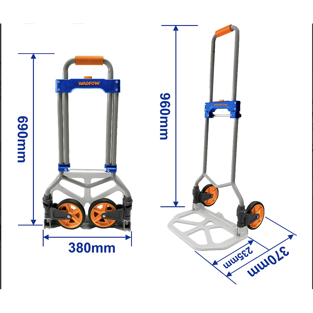 Carro de Carga Plegable Carga 60 Kg