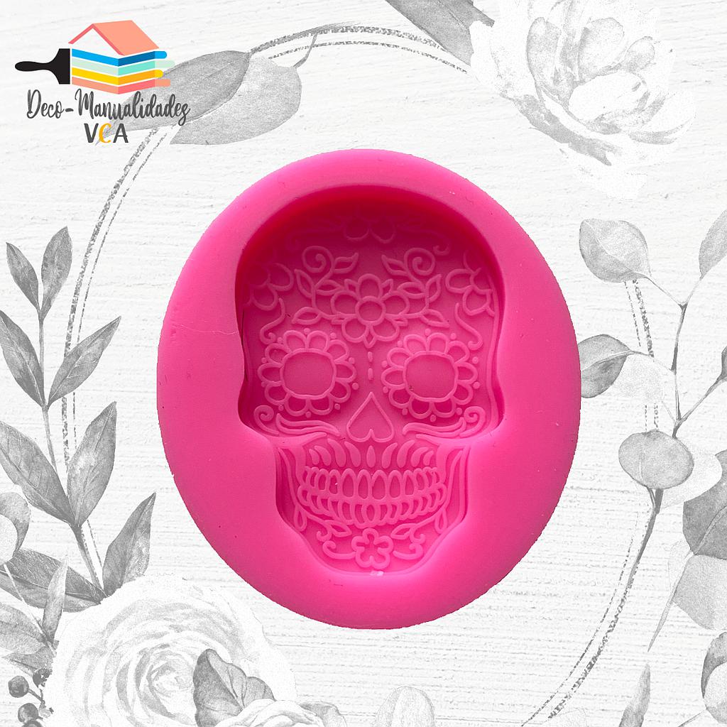 Molde Silicona - Calabera (7 Cm)