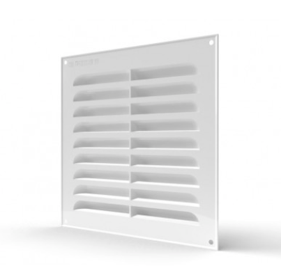 Celosia Plana Sobrepuesta 20X20 Blanca