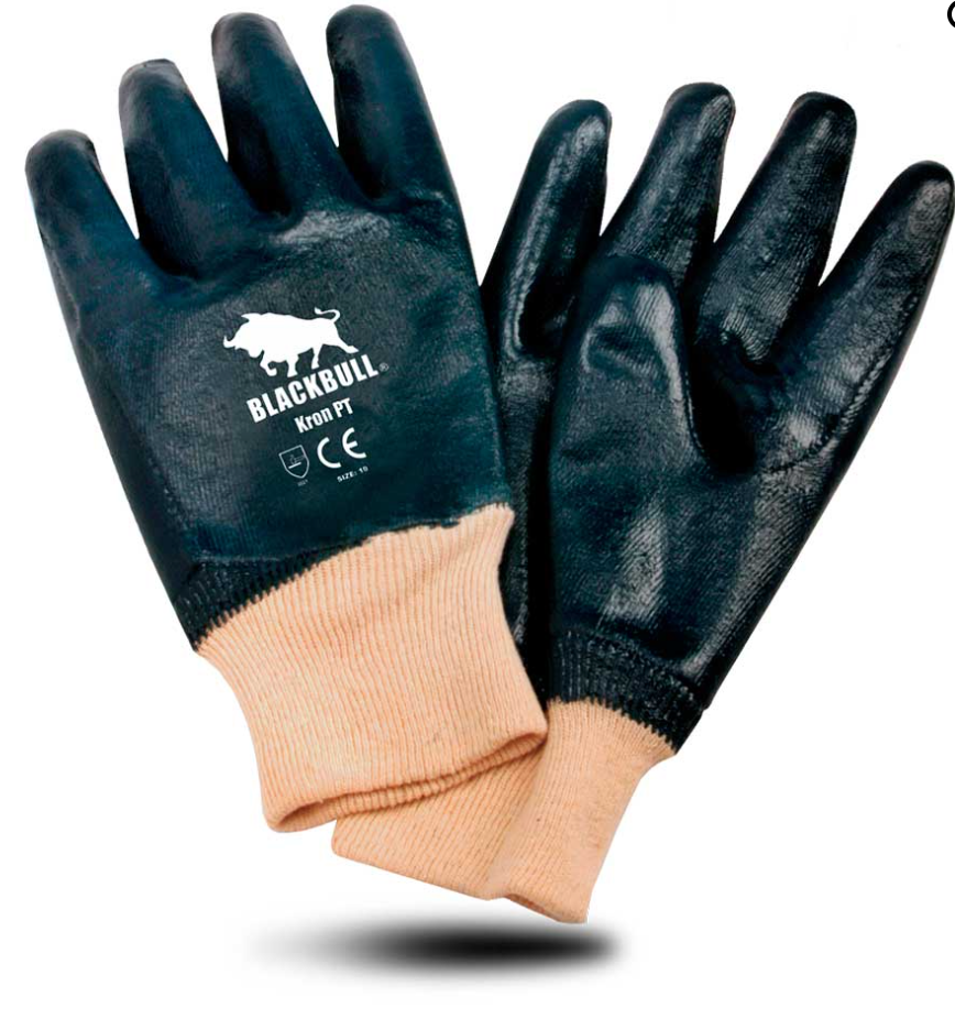 Guante Kron Tejido Black Bull Azul