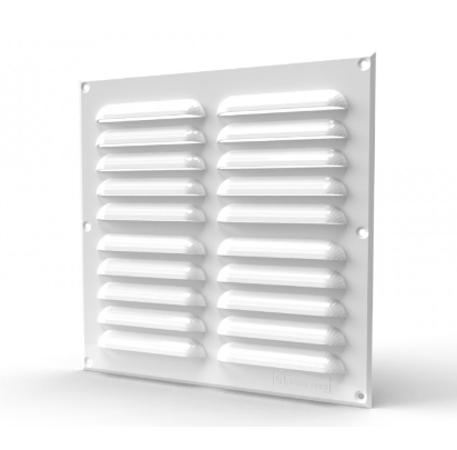 Celosia Plana Sobrepuesta 23X23 Blanca