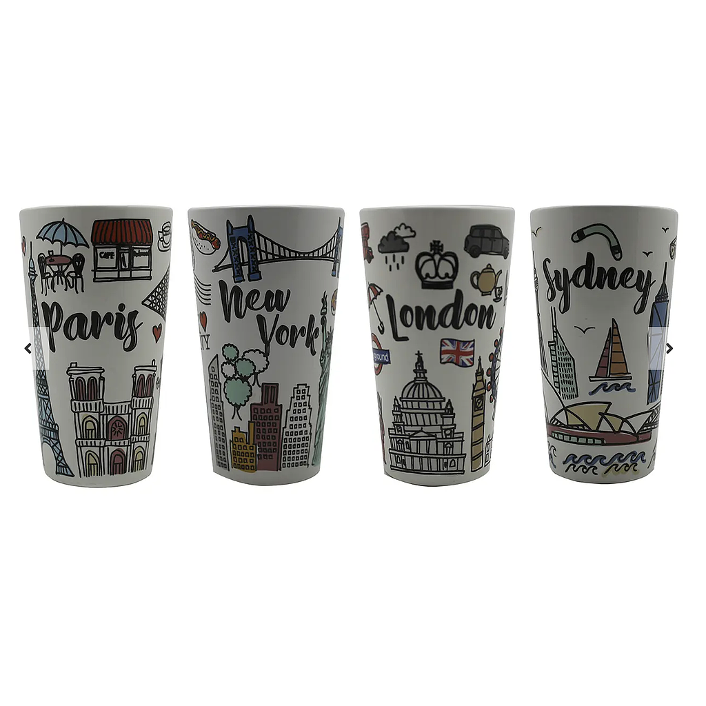 Tazon Latte City Collection Glasso