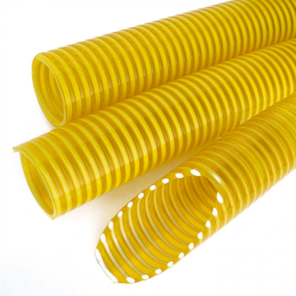 Manguera Espiralada Amarilla 3" (75 Mm) Liquiflex Ml