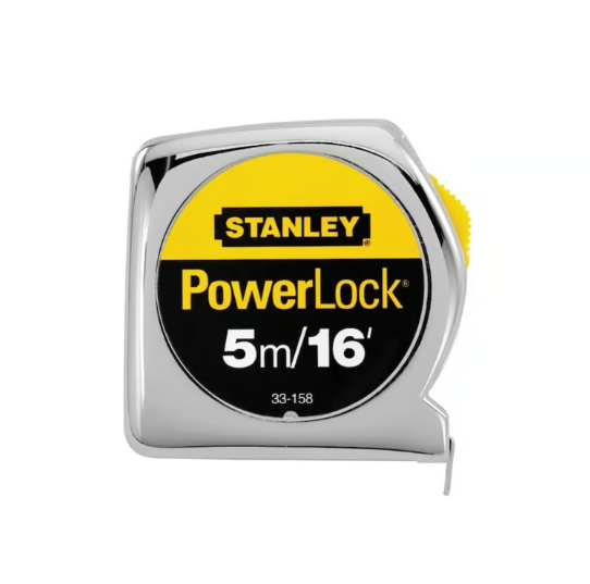 Cinta Métrica Powerlock 5 m /16` Stanley - 33-158