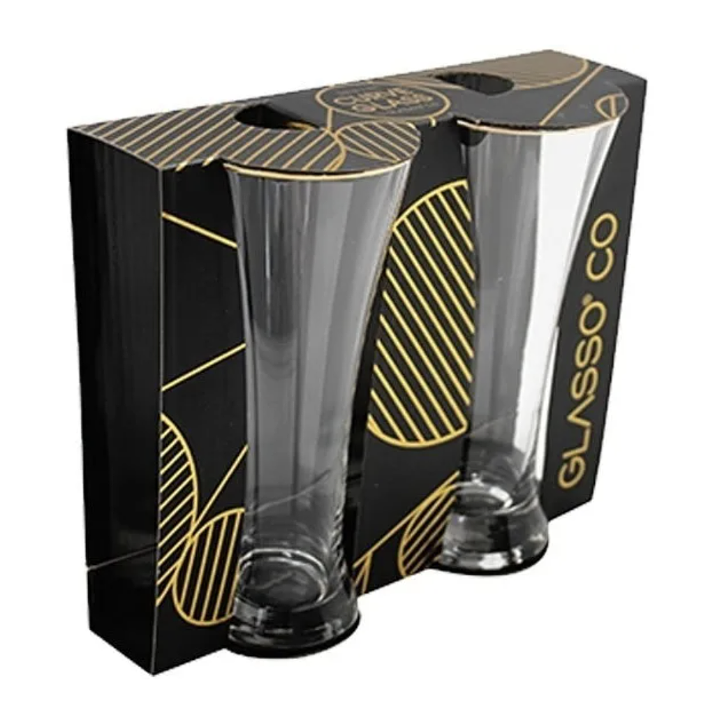 Set 2 Garza Curve 420 Ml Glasso