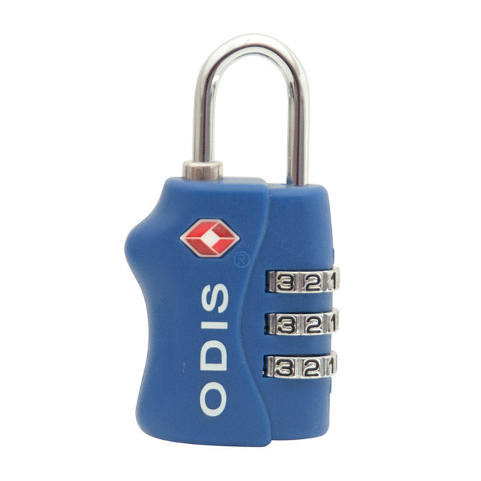 Candado Odis Tsa 33mm Azul