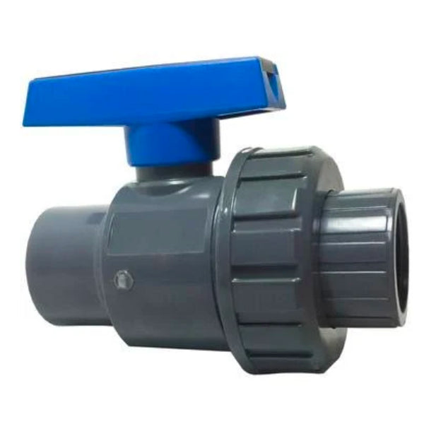 Válvula Bola Pvc 1ua Cem 50 Pn16