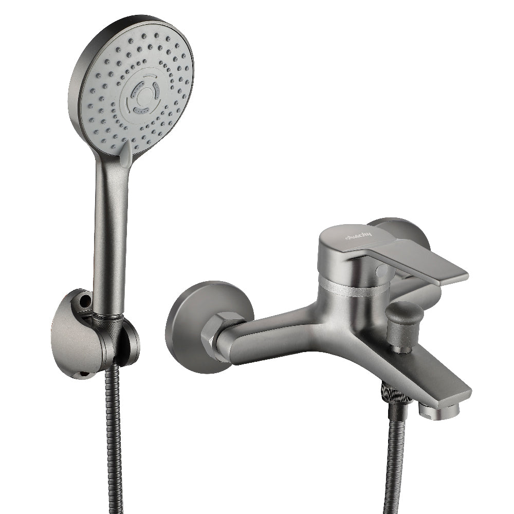 Monomando Tina Ducha Compass Gun Metal