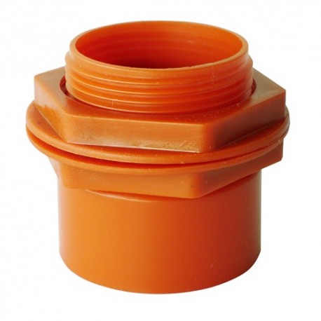 Terminal Pvc Conduit He Con Tuerca 25 Mm