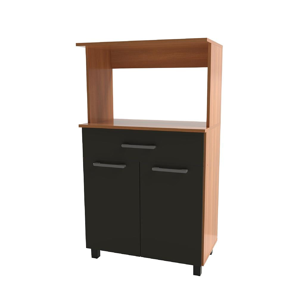 Multiuso 680mm 1 Cajon y 1 Puerta para Microondas Grafito