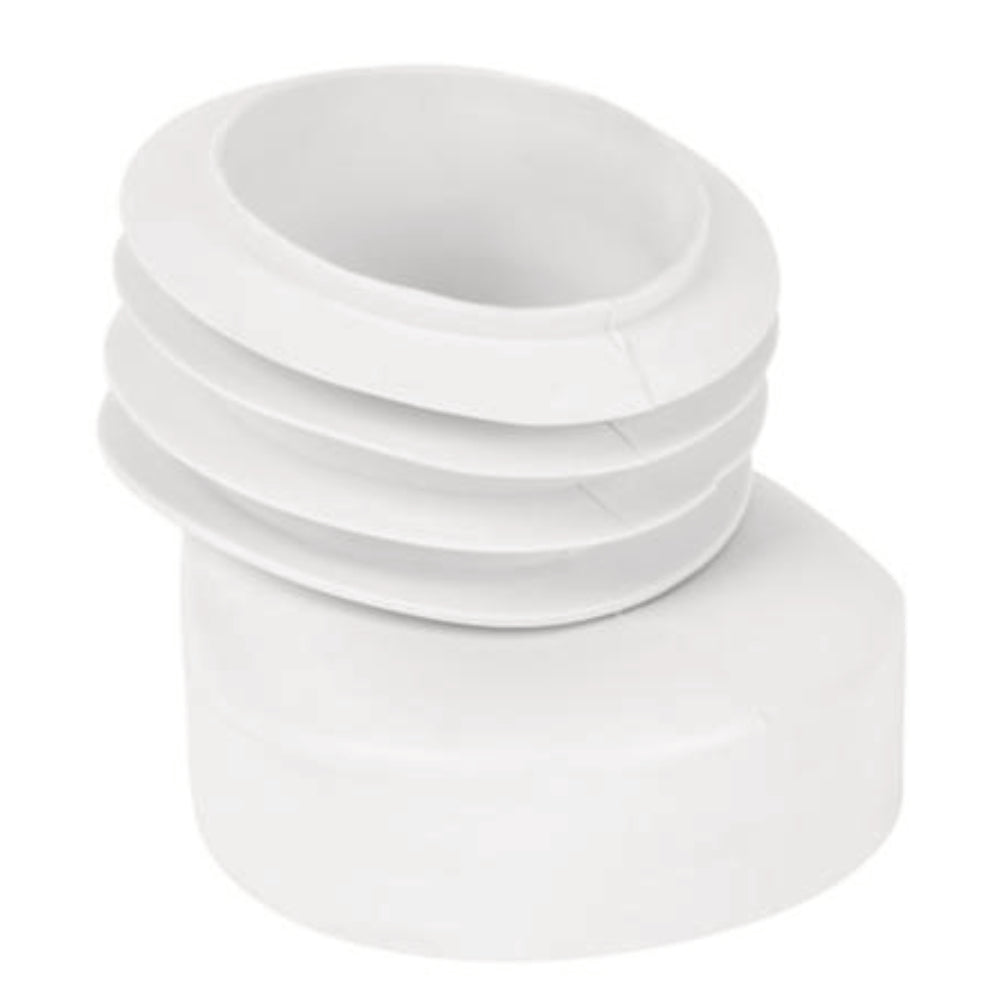 Adaptador Excentrico Flexible Wc 110 Mfg (Blanco - Vinilit)