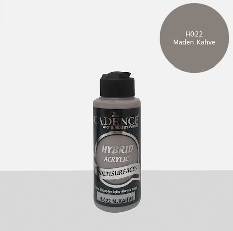 Pintura Acrilica Hybrid- Marron Collier H022 Cadence (70ml)
