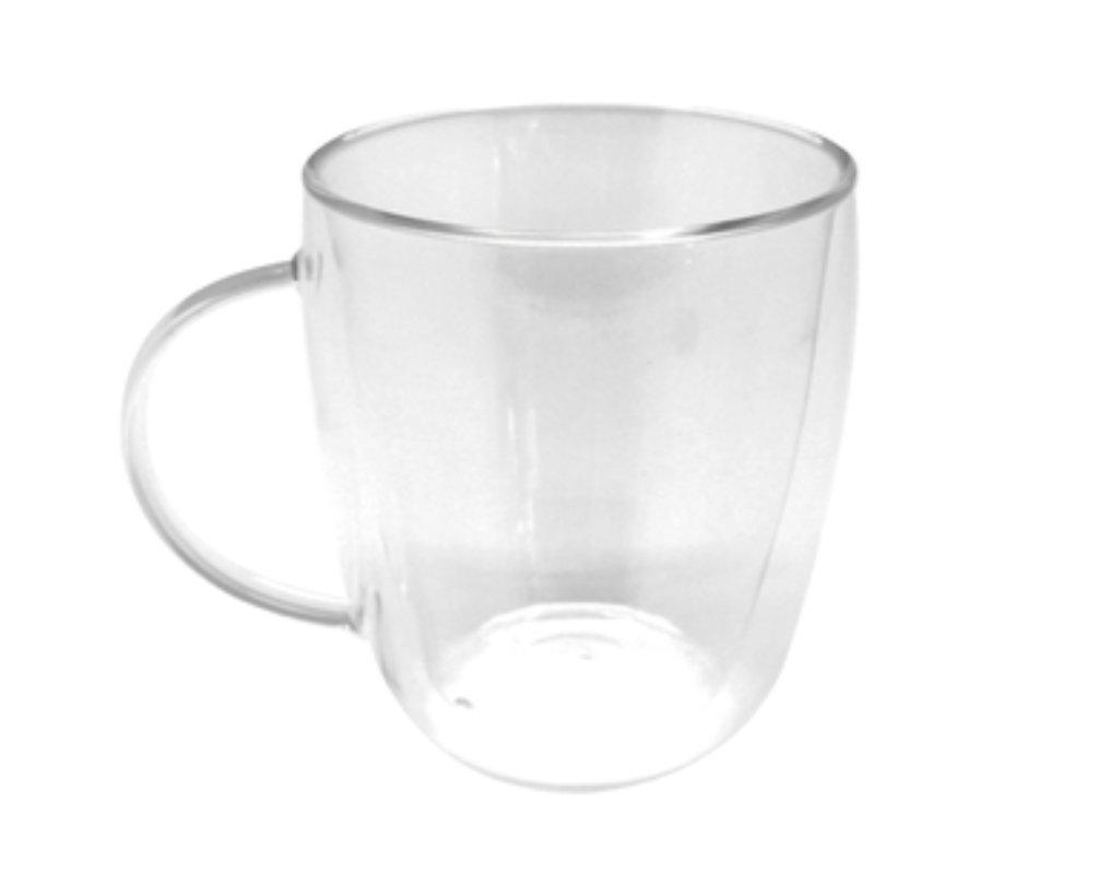 Tazon Vidrio Doble Pared 470 Ml Glasso