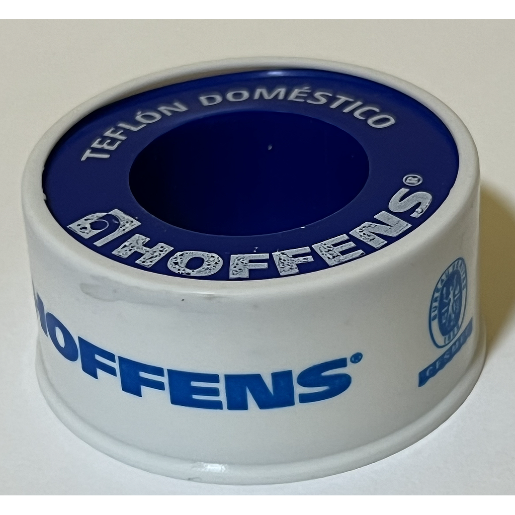 Teflón Domestico 1/2 (10 Metros) Hoffens