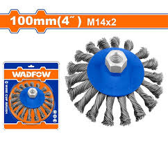 Grata Acero 4-1/2 Trenzado 115MM 4" Wadfow