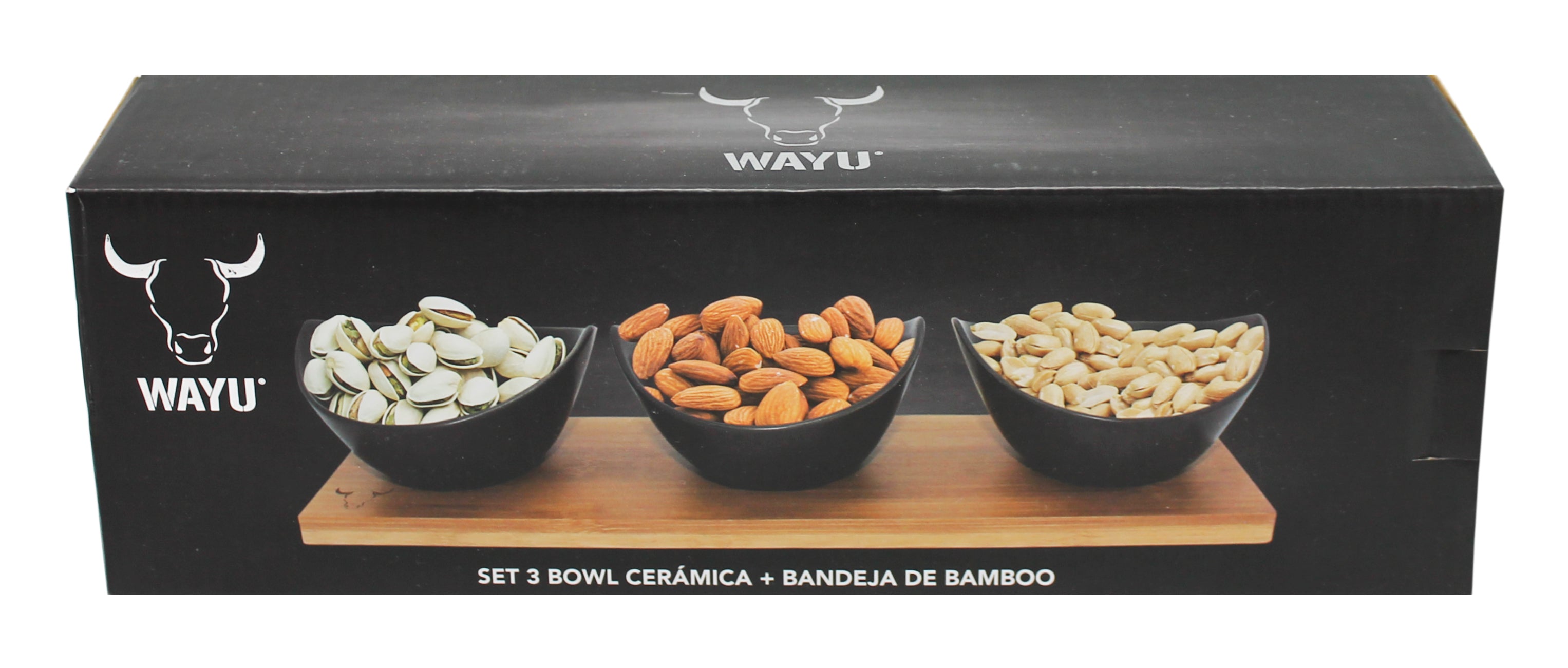 Set De 3 Bowls Aperitivo Wayu