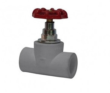 Valvula Ppr Aluminio 20 - Llave De Paso (Gris - Hoffens)