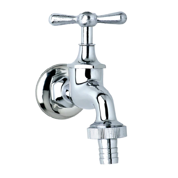 Llave Lavadero Con Flange 1/2x3/4