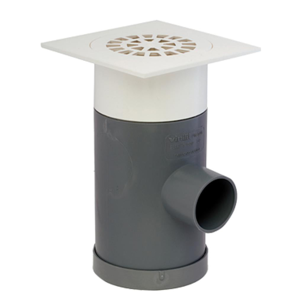 Pileta Básica 110x50/40 C/Soporte (Gris - Vinilit)